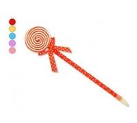 Sucette factice écriture bleue vert pastel crayon insolite original Vert G