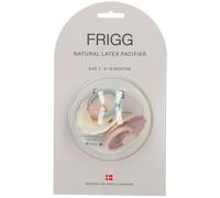 Frigg Daisy Duo Sucettes +6 Mois Latex Taille 2 Candy And Blush 2 Pièces