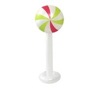 Sucette gonflable - Décorations de Noël géantes gonflables | Matériau PVC, léger, intérieur ou extérieur, porte d'entrée, jardin, pelouse, maison, porche, 45 x 40 x 120 cm