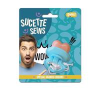 Sucette Humoristique Seins - Rose - Taille Unique