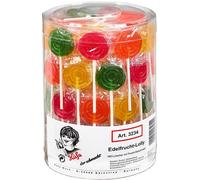 Sucette Kuffa Edelfrucht Lolly Avec Fruits 100 Pièce