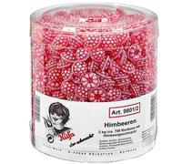 Sucette Kuffa Framboises Bonbons de Fruits Avec Framboise 700 Pièce 2000g