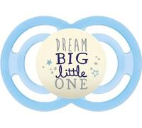 Sucette Mam Baby Original Night 6+ silicone bleue