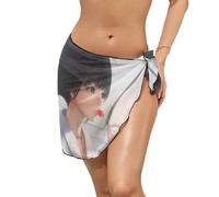 Sucette Paréo De Plage pour Femme Sarong Cache Maillot Couverture De Bikini Jupes Wrap
