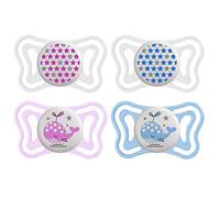 Sucette Physio Light Silicone - Boîte stérilisable - x2 - Phosphorescent - 2-6m