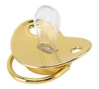 Sucette pour bébé, Tétine Personnalisée et Attache-Sucette de Luxe sans BPA Petit Prince en, Bouche Apaisante en Diamant avec Cache-poussière, Sucette Factice pour nouveau-né
