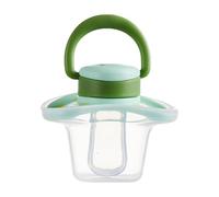 Sucette pour chien - Jouet de dentition en silicone texturé doux avec bouclier de sécurité, outil de développement ergonomique, noyau renforcé compact, pour petits chiens, chiots, chatons