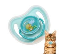 Sucette pour Chiot en Silicone Alimentaire - Tétine à Mâchonner Apaisante 40g, Jouet de Soulagement Dentaire Sécurisé avec Design Anti-Ingestion | Accessoire Calmante pour Chiens Chats Maison