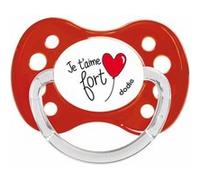 Sucette silicone coeur 6 mois et plus fille n°45 G