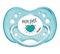 Sucette silicone coeur 6 mois et plus garçon n°45 G