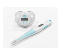 Sucette Thermomètre + Thermomètre Bleu