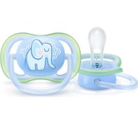 Sucette ultra air 0-6m éléphant, 1 pc