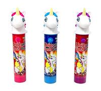 Sucette unicorn flash pop lumineuse - Boîte de 12 pièces