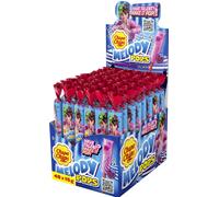 Sucettes à la fraise Chupa Chups Melody Pops, carton de 48 x 15 g