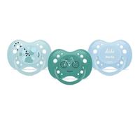 Sucettes Anatomiques DODIE - Bébé Ours - Lot de 3 - +18 mois - Résistantes et Anti-irritations