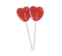 Sucettes cœur, sachet de 23, à deguster entre amoureux ! Idéal pour offrir ou célébrer un évènement.