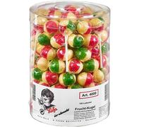 Sucettes Küfa Frucht Kugel au goût de fruits 100 pièces 1800g