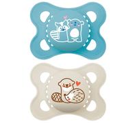 MAM Sucette Original Silicone 2-6 mois Nature 2 unités