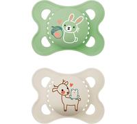 Sucettes Original Pure Silicone uni 'Lapin / Chevreuil' set de 2 pièces