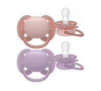 Sucettes Philips Avent Ultra Soft SCF091/43 - bébé orthodontiques sans BPA