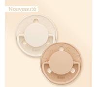 Sucettes rondes - 6 mois et plus beige/marron 6/18M(67/81)