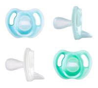 Sucettes - TOMMEE TIPPEE - Ultra-légères - 0-6 mois - Lot de 4 sucettes monobloc sans BPA