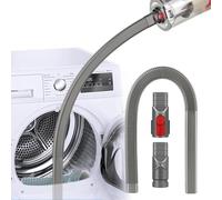 Suceur plat pour aspirateurs Dyson V15 V12 V11 V10 V8 V7 V6, flexible compatible avec tuyau d'extension d'aspirateur - Accessoire pour Dyson (gris)