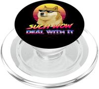 Such Wow Deal with It Doge Internet Meme PopSockets PopGrip pour MagSafe