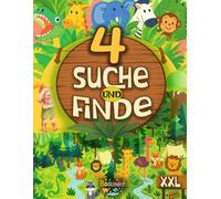 Suche und Finde Wimmelbuch Ab 4 Jahren: Mein Großes Tiere Vorschule Rätselbuch, Fehler Suchen Buch für Kinder