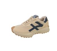 SUCHETA Scarpe da Ginnastica piatte Nere da Donna Scarpe da Ginnastica antiscivolo in Pelle Scamosciata Scarpe da Corsa ammortizzate comode morbide e Non indossabili Altezza aumentata