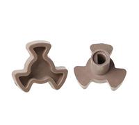 SUCHUANGUANG 2 pièces 1 m Four à Micro-Ondes Plateau tournant Rouleau Guide Support oupler Plateau Arbre