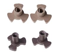 SUCHUANGUANG 2 pièces 14mm Four à Micro-Ondes Plateau tournant Guide de Rouleau Support coupleur Plateau Arbre coupleur en Plastique Montage