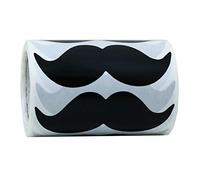SUCHUANGUANG 200 pièces/Rouleau étanche Moustache Autocollant Tableau étiquettes Autocollant pour Ordinateur Portable Voiture étiquette Autocollant