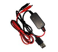 SUCHUANGUANG 2X Pile AA USB 5V à 3V câble abaisseur Ligne de convertisseur de Tension en Plastique