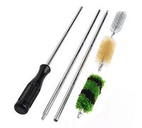 SUCHUANGUANG 6 pièces Kit de Nettoyage de Brosse à Tige en Aluminium pour Pistolet de Calibre 12 GA Chasse Fusil de Chasse Brosse de Nettoyage