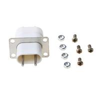 SUCHUANGUANG Accueil Four à Micro-Ondes électronique Filament magnétron Convertisseur de Prise à 4 Broches Plastique Blanc + métal