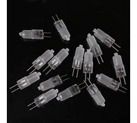 SUCHUANGUANG G4 pour Ampoule halogène de Type Lampe givrée 12 V 10 W en Plastique Blanc Chaud