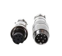 SUCHUANGUANG Gx16 Butting connecteur mâle Aviation Prise Femelle 2/3/4/5/6/7/8 Broches connecteur Prise 8 P
