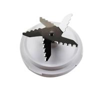 SUCHUANGUANG Lames de Couteau avec bagues d'étanchéité pour HR7625 HR7620 RI7620 RI7625 HR2160 Porte-Couteau Presse-Agrumes Mélangeur Accessoires Plastique + Acier Inoxydable