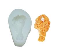 SUCHUANGUANG Moules à Bougie en Silicone Cuisse de Poulet Frit Moules Alimentaires Moule en Gypse Moules en Argile Moules à Gâteau au Chocolat pour la Cuisson du Silicone