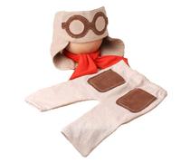 SUCHUANGUANG Nouveau-Né Photo Accessoires Lunettes Chapeau Jarretelles Combinaison Pantalon Posant Vêtements Bébé Photographie Costume Infantile Photoshoots Costume