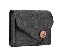 SUCHUANGUANG Nouvelle Pochette en Feutre Sac de Rangement pour Banque d'alimentation pour câble de données Souris Organisateur de Voyage Pochette de Rangement