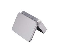 SUCHUANGUANG Petite boîte de Rangement en métal argenté pour Organisateur de boîtier pour pièce d'argent Bonbons Argent