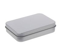 SUCHUANGUANG Petite boîte de Rangement en métal argenté pour Organisateur de boîtier pour pièce d'argent Bonbons Argent