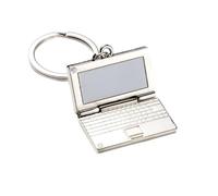 SUCHUANGUANG Porte-clés Simulation Ordinateur Portable Pendentifs Femmes Hommes Voiture Porte-clés Porte-clés Porte-clés Souvenir Bijoux Cadeau Alliage