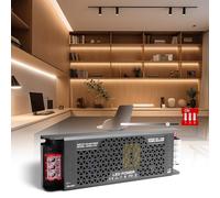 SUCIKORIO 12V 200W Dimmable LED Transformateur 5 Modes Alimentation LED Driver 220V 12V AC 200W 16,6A Ultra Fin Dimmable LEDs Transfo Alimentation à Découpage Convertisseur De Tension AC à DC