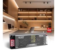 SUCIKORIO 12V 300W Dimmable LED Transformateur 5 Modes Alimentation LED Driver 220V 12V AC 300W 25A Ultra Fin Dimmable LEDs Transfo Alimentation à Découpage Convertisseur De Tension AC à DC