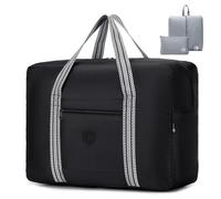 SUCIKORIO 55x40x20cm Ryanair Sac de Voyage avec Organisateur de Voyage, Bagage a Main Cabine Avion Tui Lufthansa Airways 45L Grande Taille Imperméable Valise de Cabine Sac Weekend pour Homme et Femme