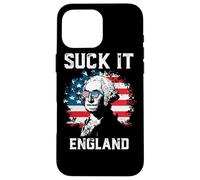 Suck It England American Flag Funny 4th of July Patriotic Coque pour iPhone 16 Pro Max