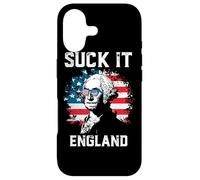 Suck It England American Flag Funny 4th of July Patriotic Coque pour iPhone 17